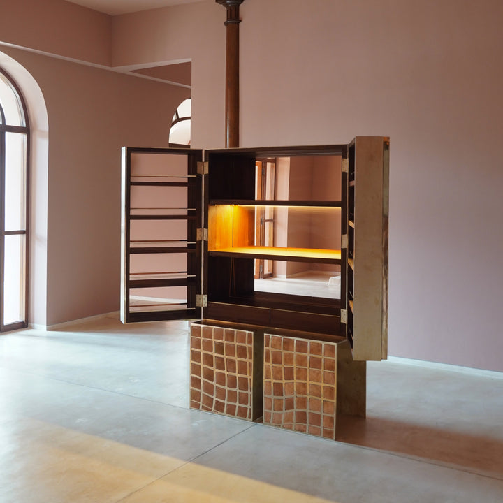 Kelly Wearstler Lahar Bar Cabinet — view 3