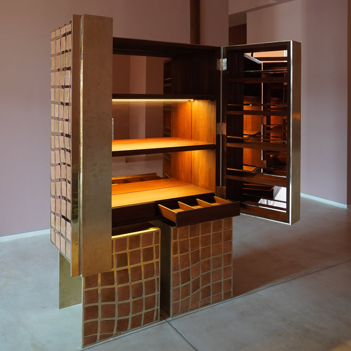 Kelly Wearstler Lahar Bar Cabinet — view 4