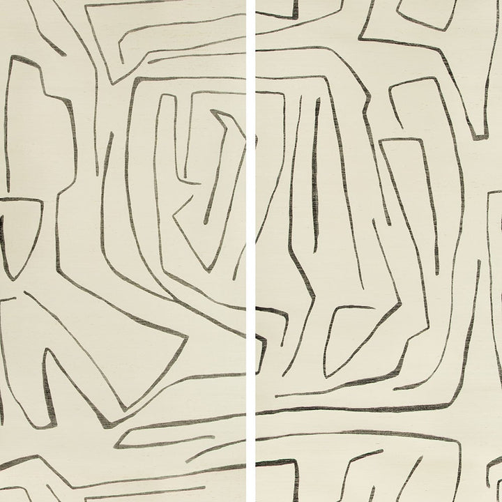 Kelly Wearstler Graffito II Wallpaper — view 2
