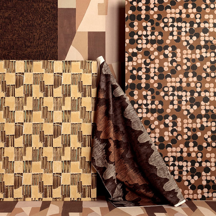 Kelly Wearstler Lyre Wallpaper — view 3
