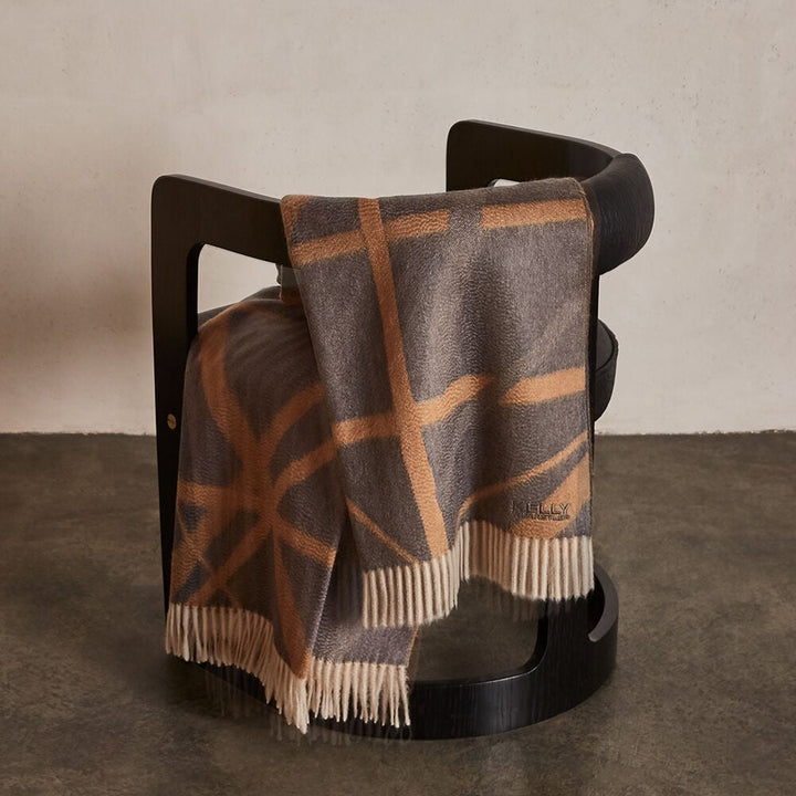 Kelly Wearstler Superluxe Channels Throw — view 3