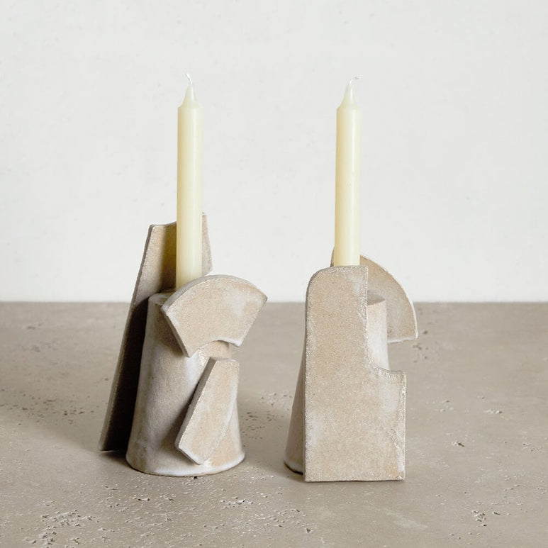 Kelly Wearstler Shape Candle Holders — view 3