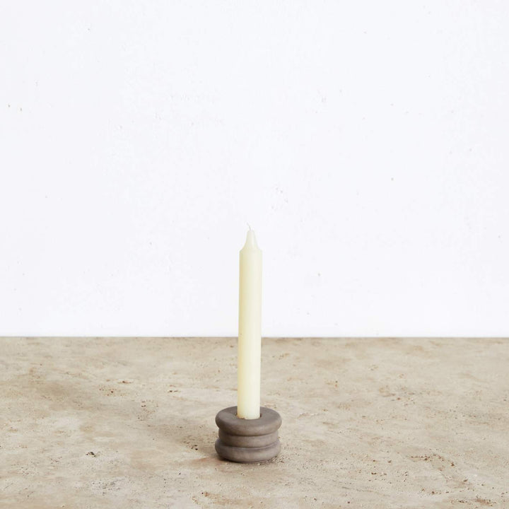 Kelly Wearstler Rippled Small Candle Holder — view 1