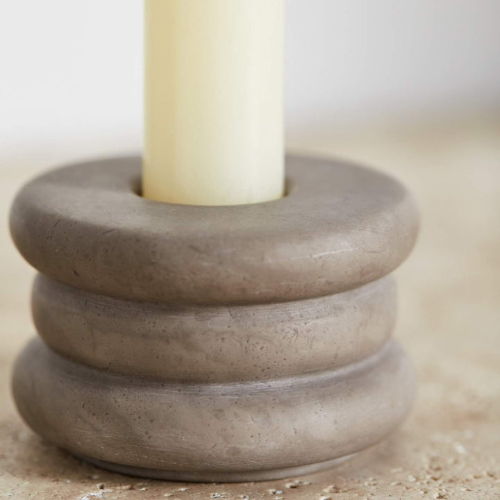 Kelly Wearstler Rippled Small Candle Holder — view 2