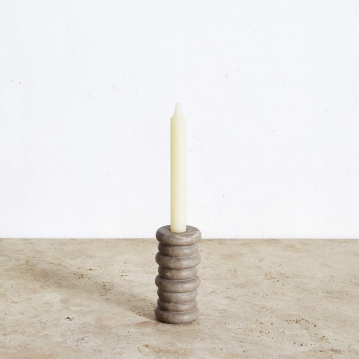 Kelly Wearstler Rippled Medium Candle Holder — view 1