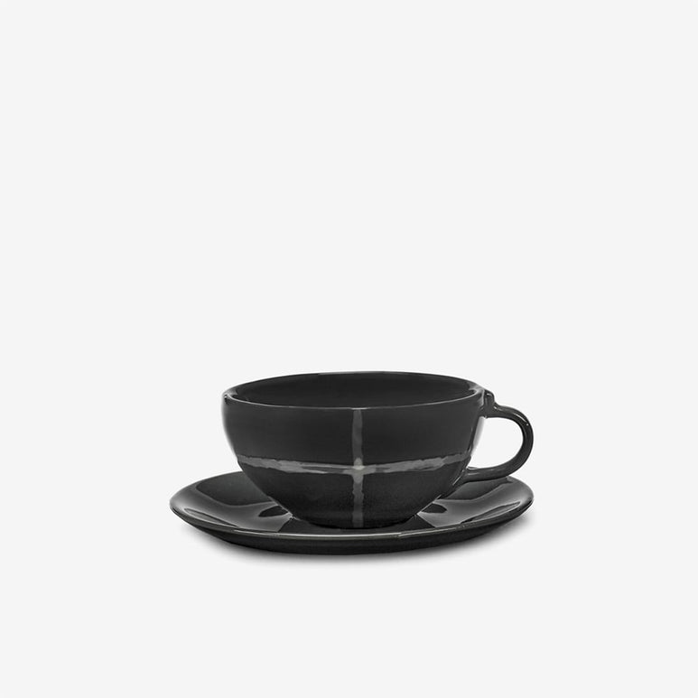 Kelly Wearstler Zuma Coffee Cup & Saucer, Set Of 4 — view 6