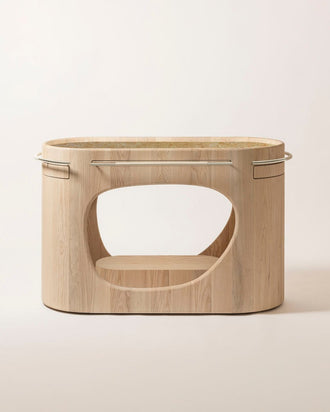 Kelly Wearstler Maris Bar Cart — view 1