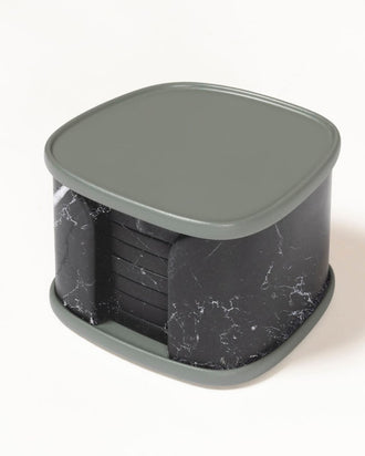 Kelly Wearstler Maris Marble Coaster Set — view 1