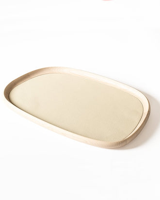 Kelly Wearstler Maris Wood Tray — view 1