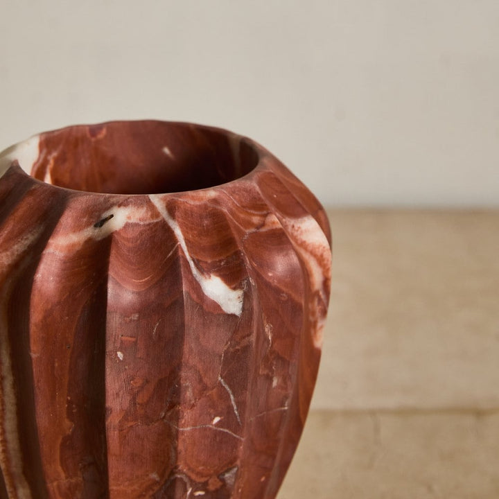 Kelly Wearstler Fluted Small Vase — view 5