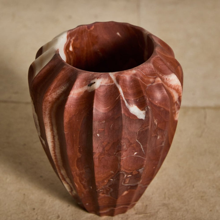 Kelly Wearstler Fluted Small Vase — view 6