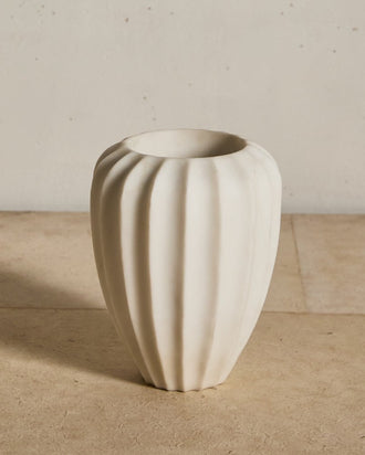 Kelly Wearstler Fluted Small Vase — view 12