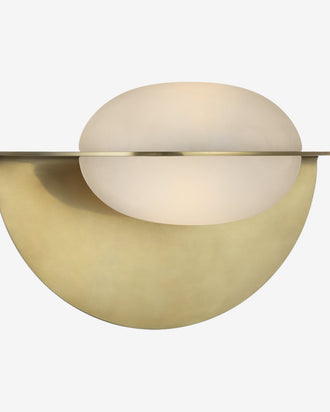 Kelly Wearstler Fosse 9" Invertable Oval Sconce — view 1