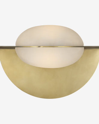Kelly Wearstler Fosse 9" Invertable Oval Sconce — view 2