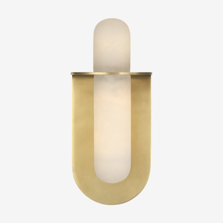 Kelly Wearstler Fosse 11" Oval Sconce — view 1