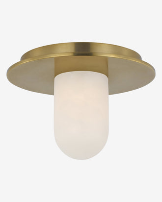 Kelly Wearstler Fosse 6" Solitaire Flush Mount — view 1