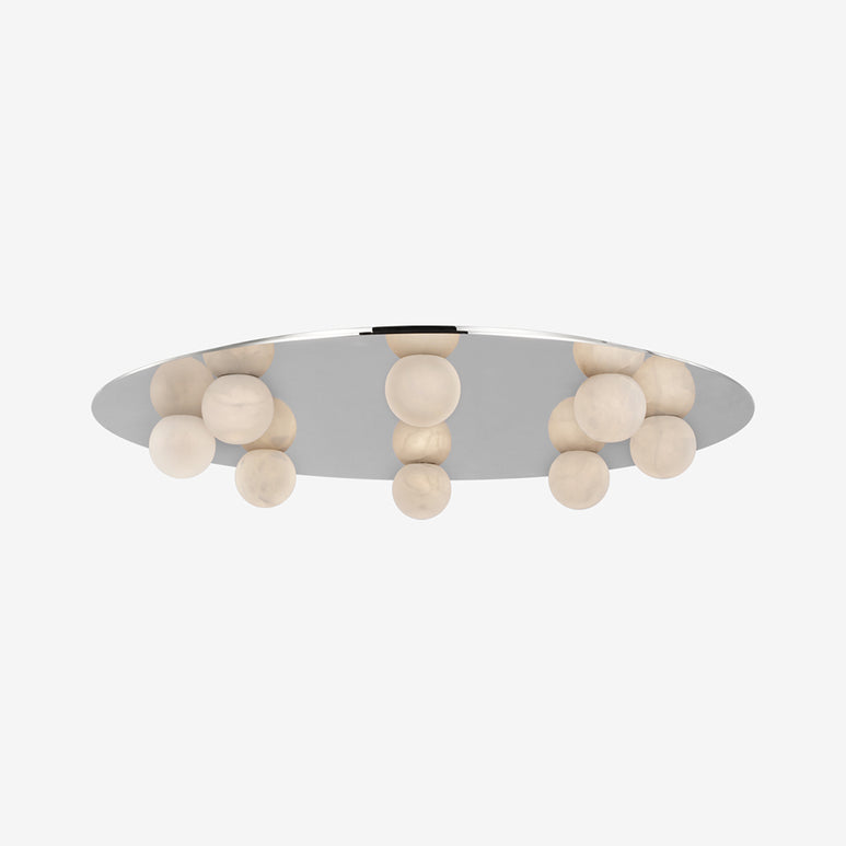 Kelly Wearstler Pertica 30" Eight Light Flush Mount — view 2