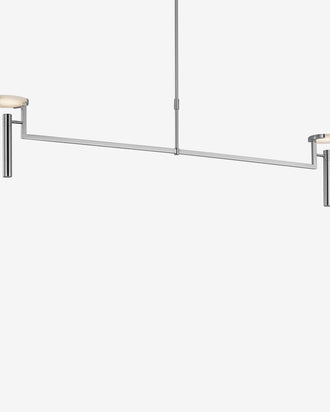 Kelly Wearstler Melange Extra Large Floating Disc Linear Chandelier — view 3