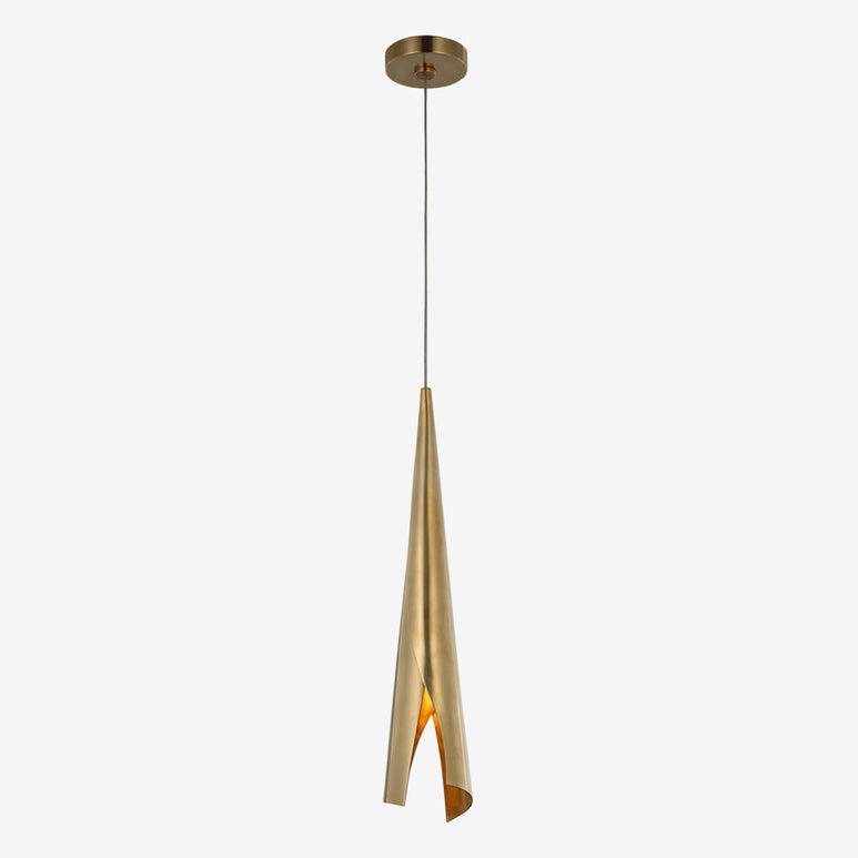 Kelly Wearstler Piel Small Wrapped Pendant — view 1