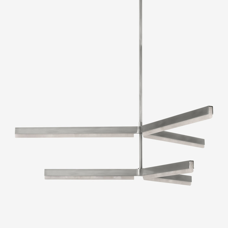 Kelly Wearstler Linea 56" Two Tier Chandelier — view 2