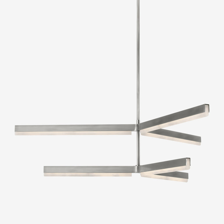 Kelly Wearstler Linea 56" Two Tier Chandelier — view 3