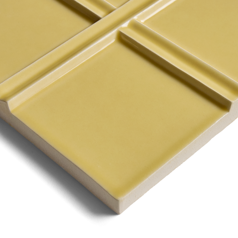 Kelly Wearstler Earthenware 6" x 6" Cross Field Tile — view 12