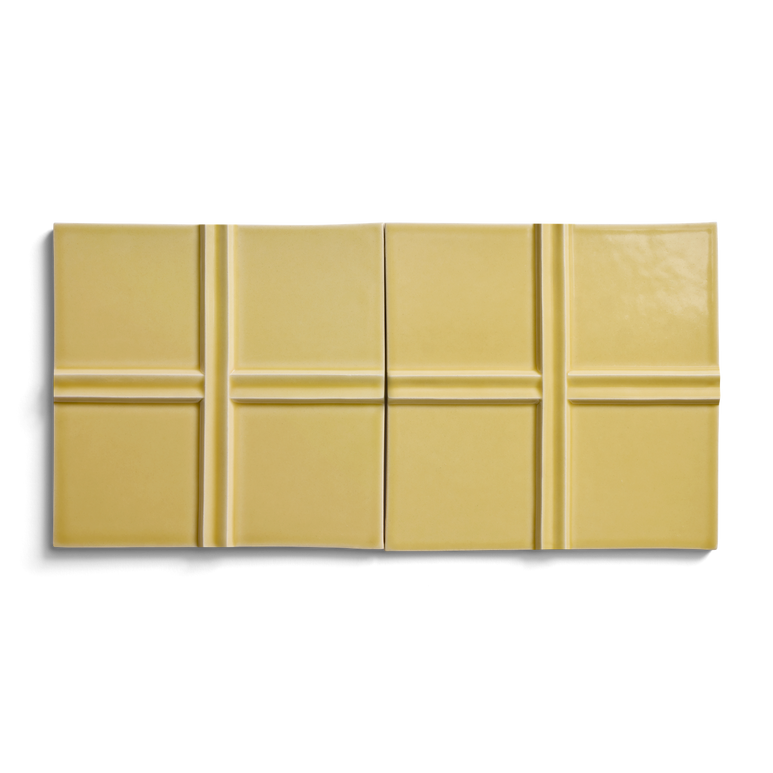 Kelly Wearstler Earthenware 6" x 6" Cross Field Tile — view 11