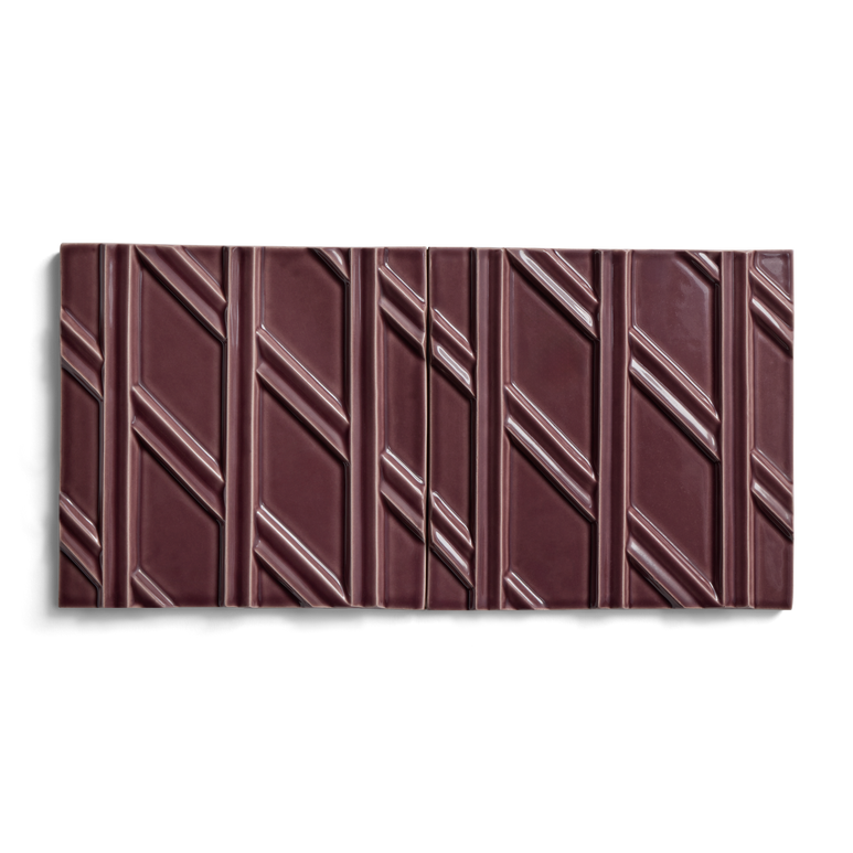 Kelly Wearstler Earthenware 6" x 6" Diagonal Left Field Tile — view 3