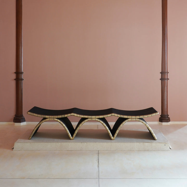 Kelly Wearstler Tarang Bench — view 4