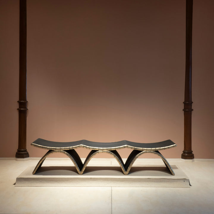 Kelly Wearstler Tarang Bench — view 3