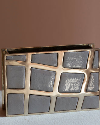 Kelly Wearstler Lahar Vase (Wide) — view 2