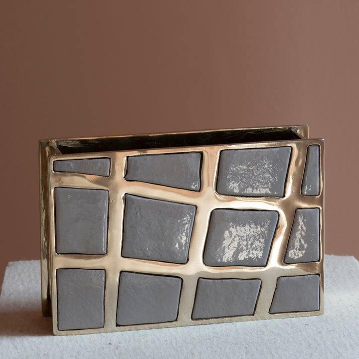 Kelly Wearstler Lahar Vase (Wide) — view 2