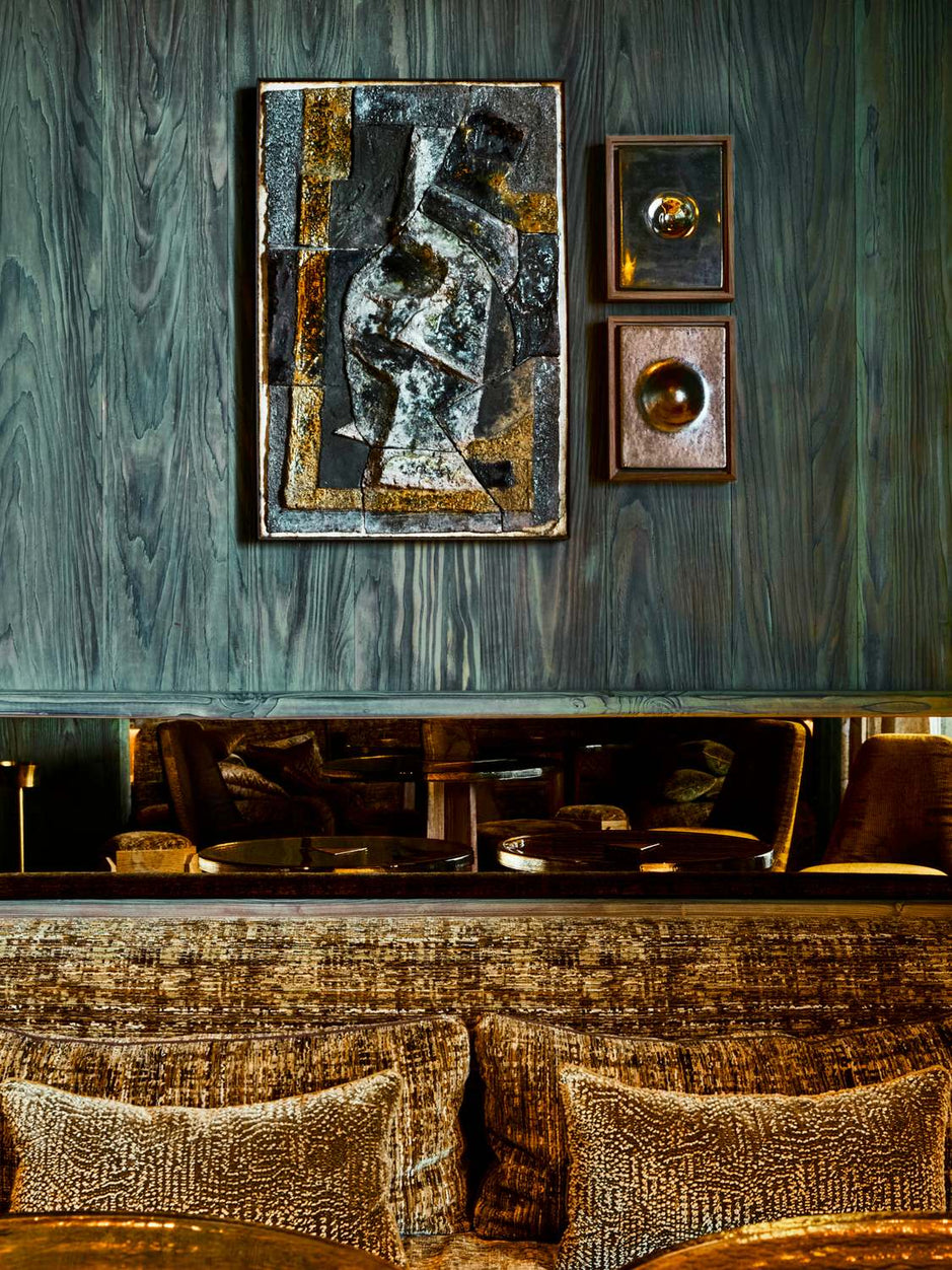 L'Apogee Courchevel interior by Kelly Wearstler