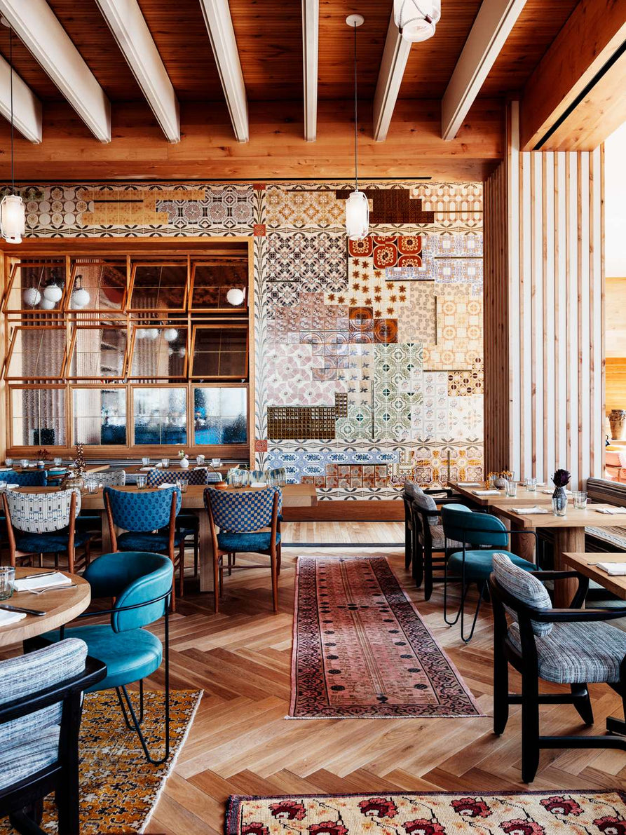 Austin Proper interior by Kelly Wearstler