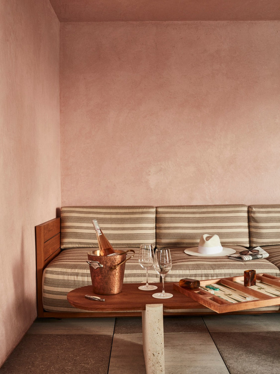 Calabra rooftop restaurant at Santa Monica Proper by Kelly Wearstler