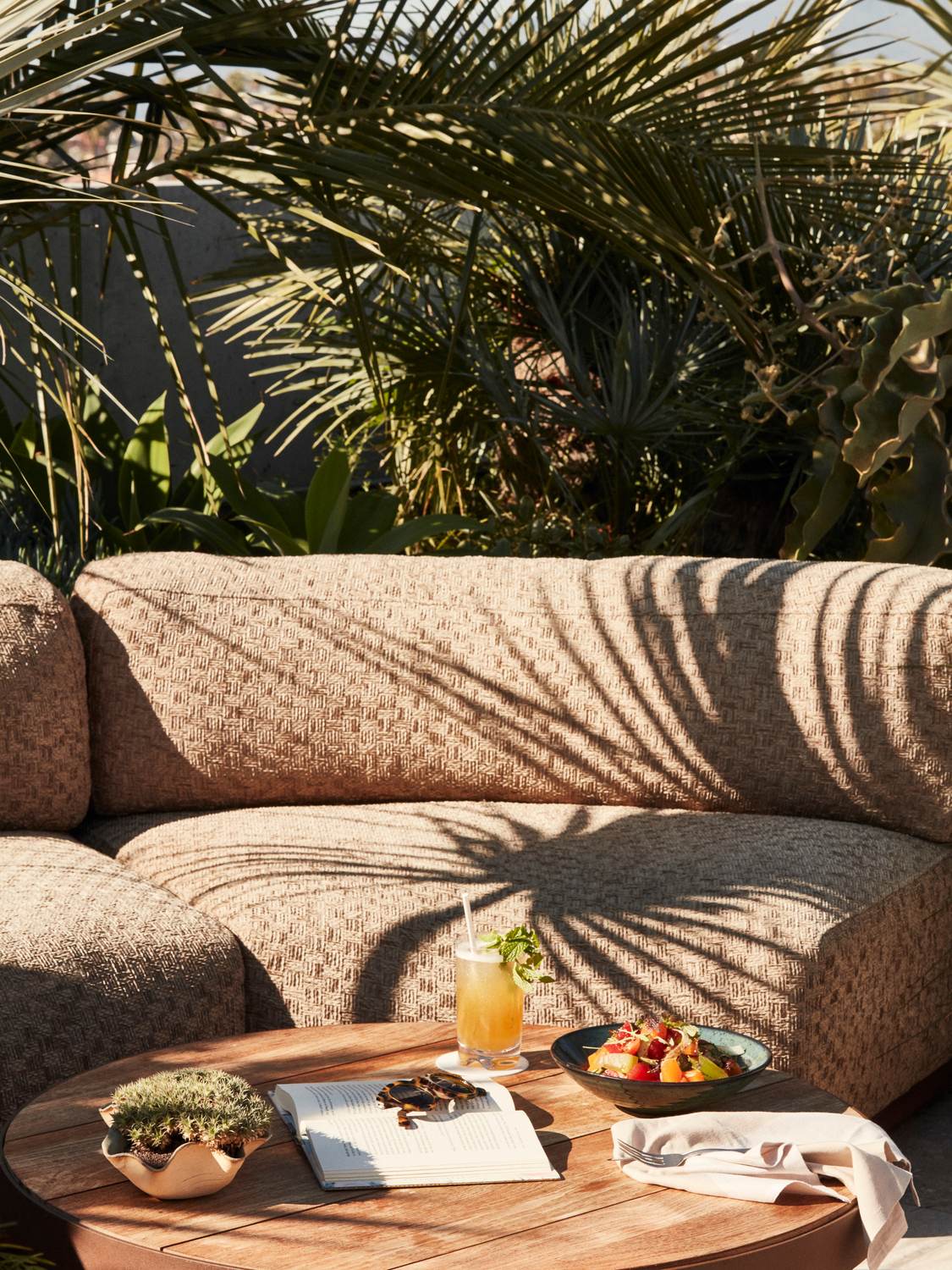 Calabra rooftop restaurant at Santa Monica Proper by Kelly Wearstler