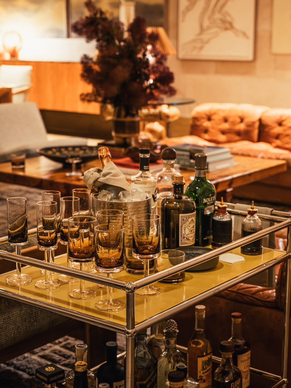 Canela Lounge interior by Kelly Wearstler