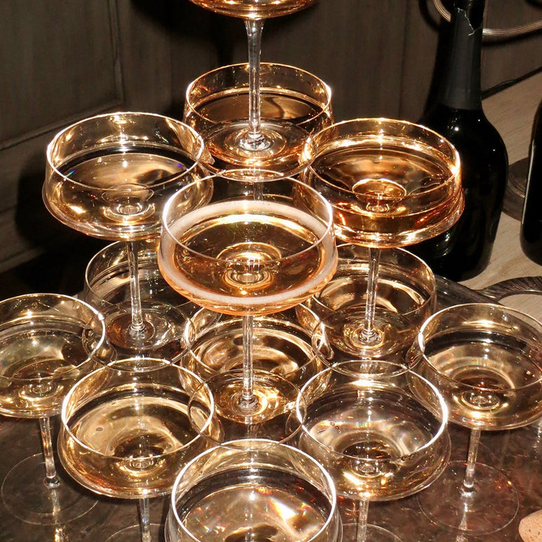 Kelly Wearstler Dune Champagne Coupe, Set Of 4 — view 6