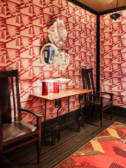 Charmaine's rooftop bar interior by Kelly Wearstler
