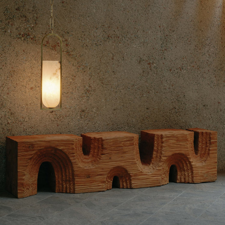 Kelly Wearstler Echo Bench 50" — view 6