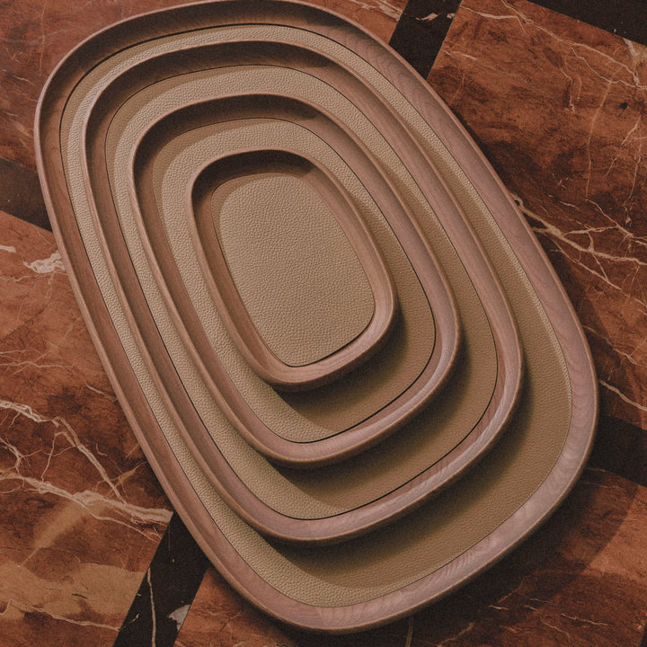 Kelly Wearstler Maris Wood Tray — view 2