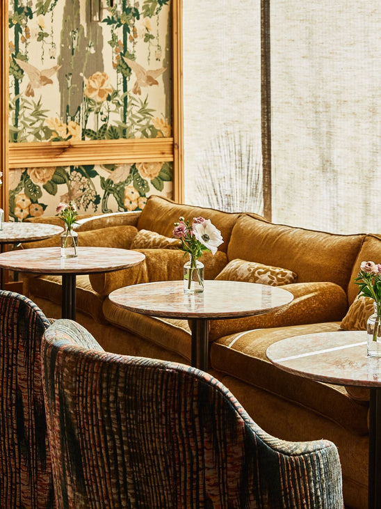 Goldie's interior by Kelly Wearstler