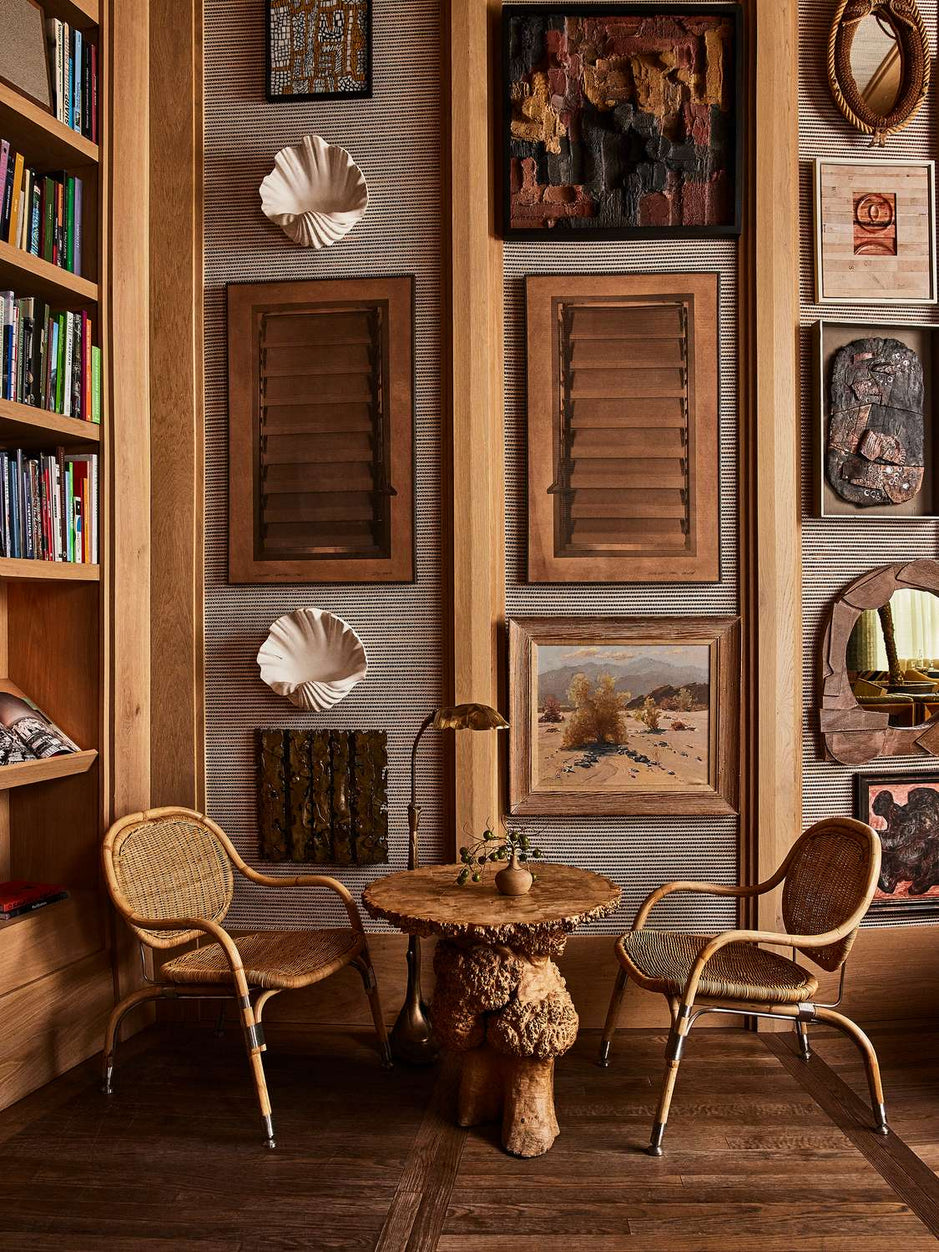 Grotto interior by Kelly Wearstler