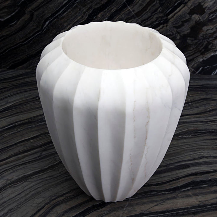 Kelly Wearstler Fluted Large Vase — view 7