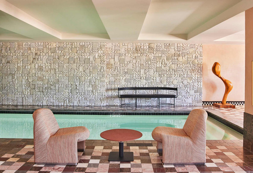 Hotel interior by Kelly Wearstler