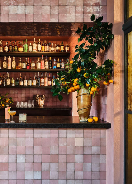 Restaurant interior by Kelly Wearstler