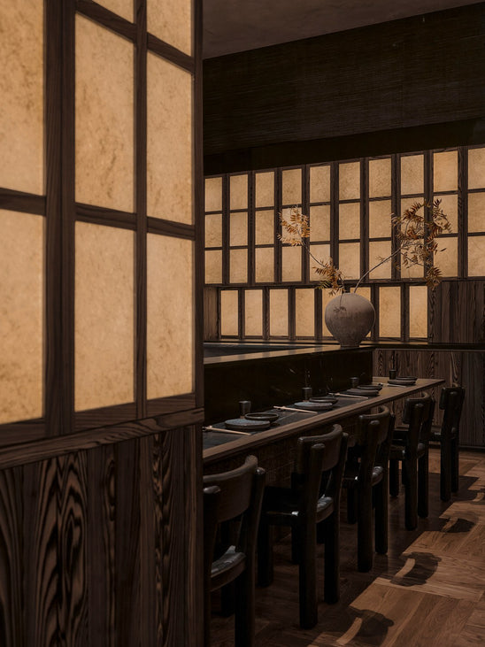 Kappo Kappo restaurant interior by Kelly Wearstler
