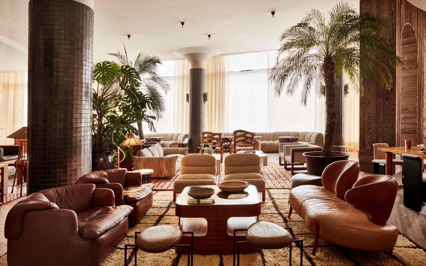 Palma restaurant interior by Kelly Wearstler