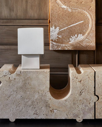 Kelly Wearstler Pari Small Square Table Lamp — view 2