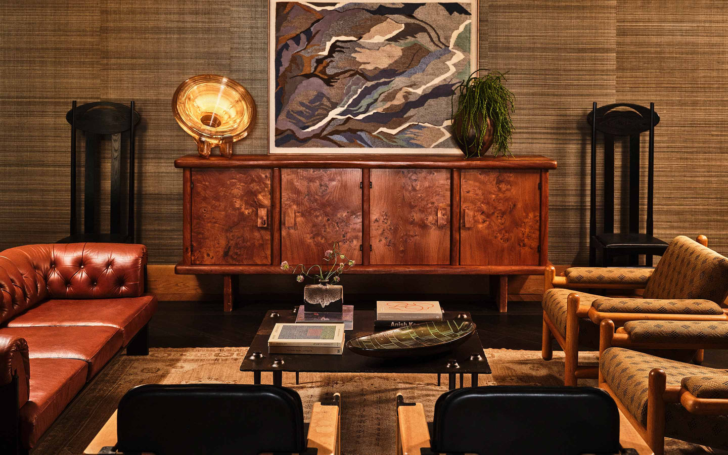 The Quill Room interior by Kelly Wearstler